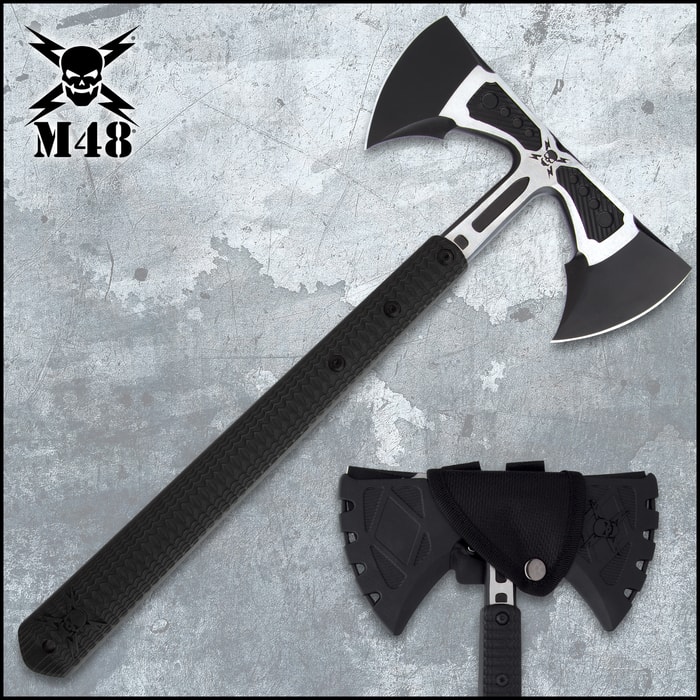 United Cutlery takes its classic and popular M48 Tomahawk design and gives it double the cutting and chopping power