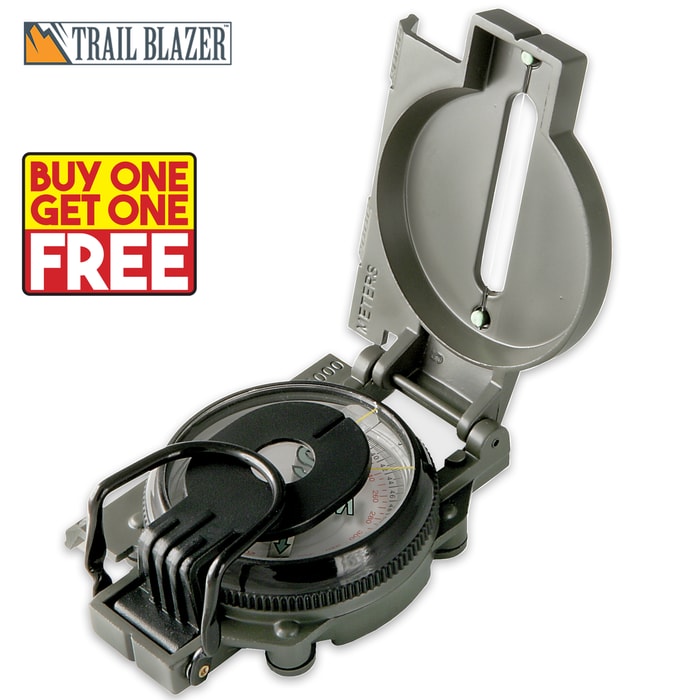 Trailblazer Lensatic Marching Compass - BOGO