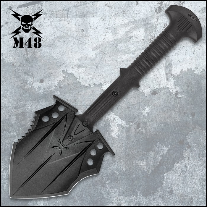 M48 Tactical Shovel Entrenchment Tool with Axe Blade And Sheath