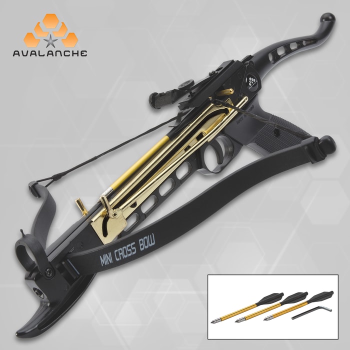 Cobra Self Cocking Tactical Crossbow Pistol - 80-lb