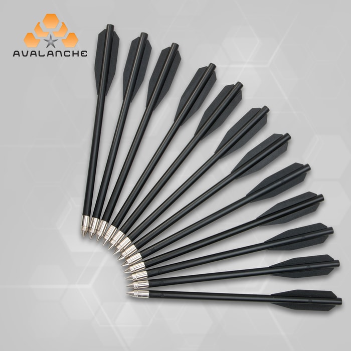 Plastic Crossbow Darts - 12 Pack