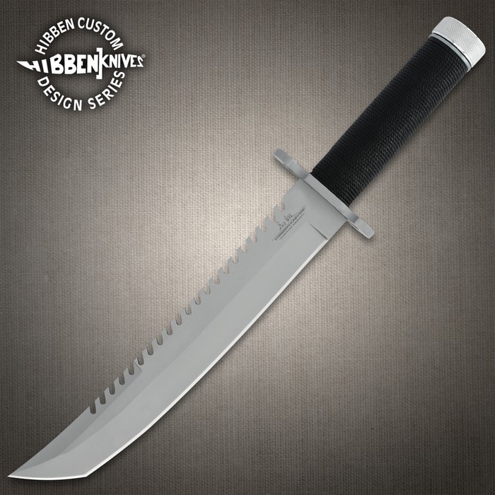 Gil Hibben Sawback Survival Tanto Knife
