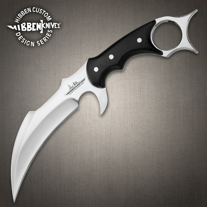 Gil Hibben High Polish Karambit With Sheath