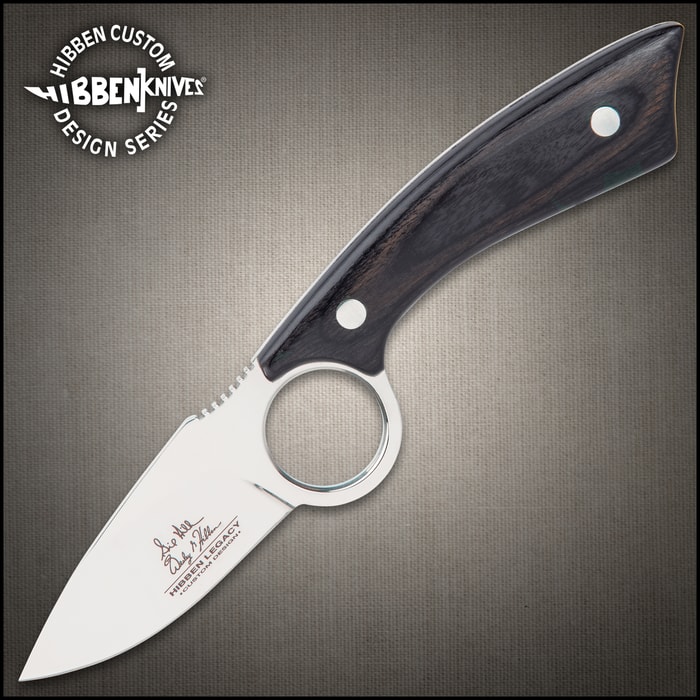 You can guarantee that the Hibben Legacy Skinning Knife is going to outperform any other skinner on the market