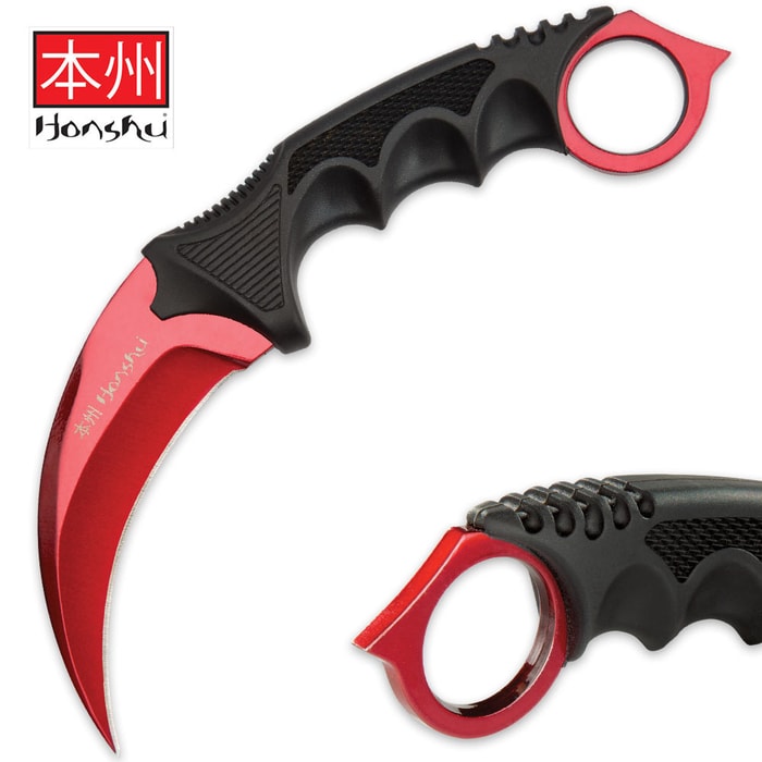 Honshu Red Karambit