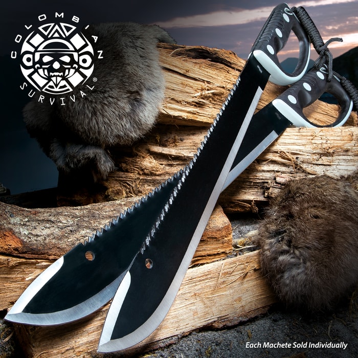 United Cutlery Colombian Machetes®  Sawback Survival Machete