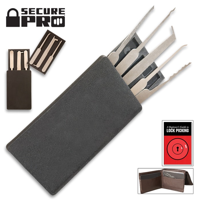 Secure Pro Credit Card-Sized Lock Picking Set
