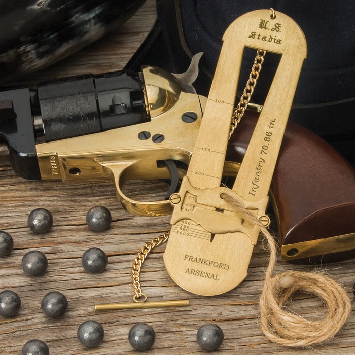 Before there were fancy scopes that do everything but talk, real men used range finders to find the distance of an object