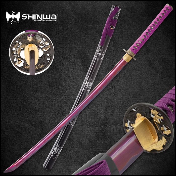 Shinwa Purple Majesty Samurai Sword
