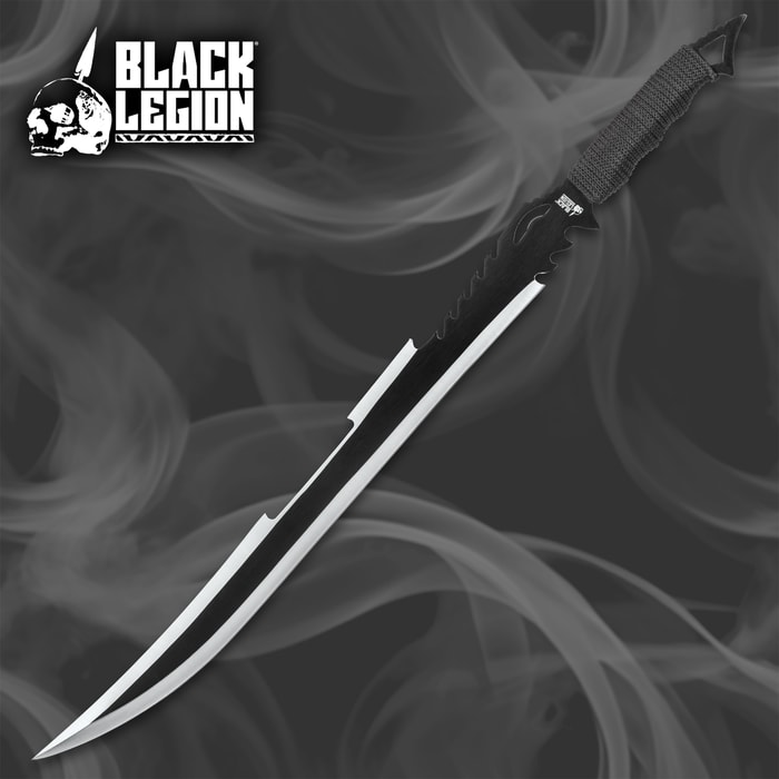 Black Legion Death Stalker Sword with Nylon Sheath