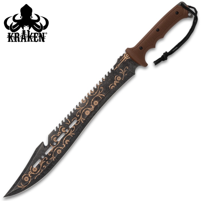 Black Legion Explorer Machete And Throwing Knives
