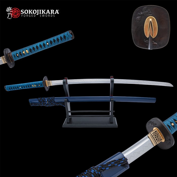 Painstakingly handcrafted sword, using only the finest materials for spectacular visual allure and tremendous potency