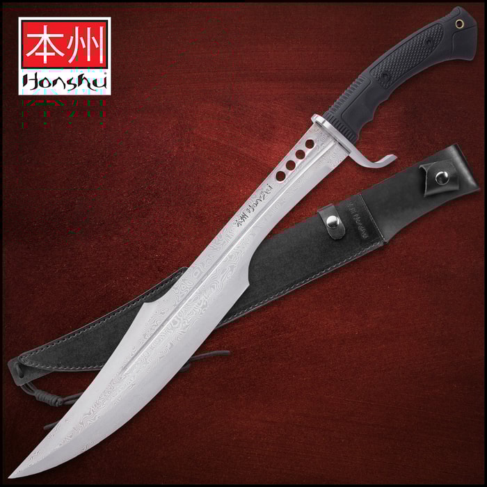 An innovative reimagining of an ancient weapon, this sword is an exceptional addition to Honshu’s rock-solid tactical line