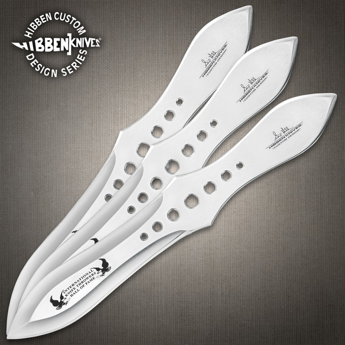 Gil Hibben Hall of Fame Throwing Knife Set