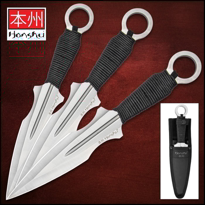 Always expanding its armory with something exceptional, Honshu presents a kunai set you’re going to want to add to your armory