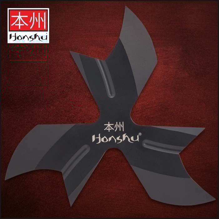 The Spiral Throwing Star is another Honshu design success with its pinwheel style blades that give you two penetrating points on each arm