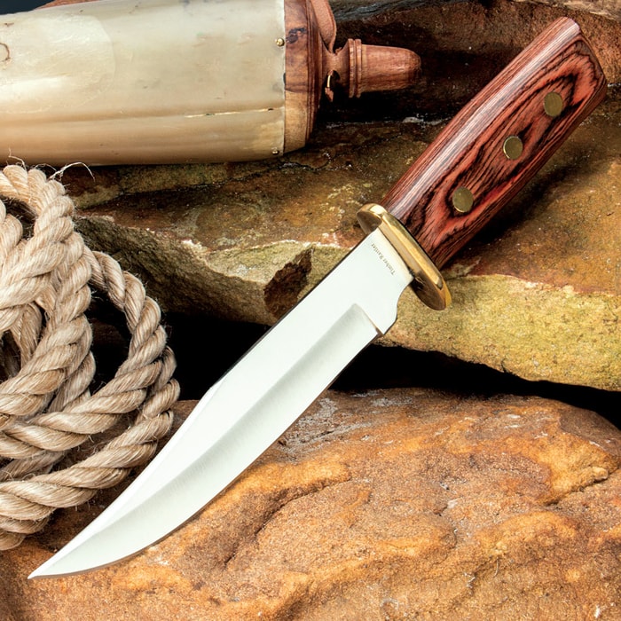 Timber Rattler Wise Oak Bowie Knife