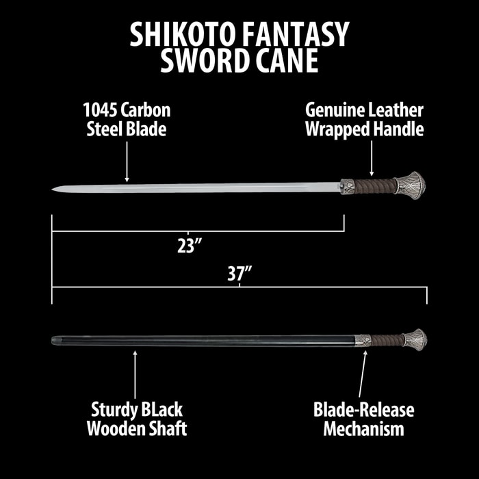 その他 cane shikoto-fantasy-sword-cane-