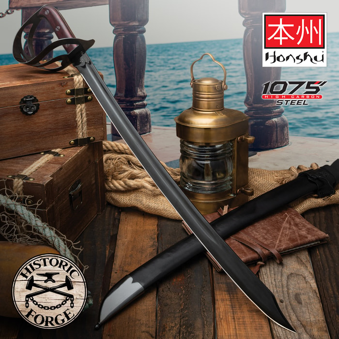 Full image of Honshu Historic Forge Cutlass Sword.