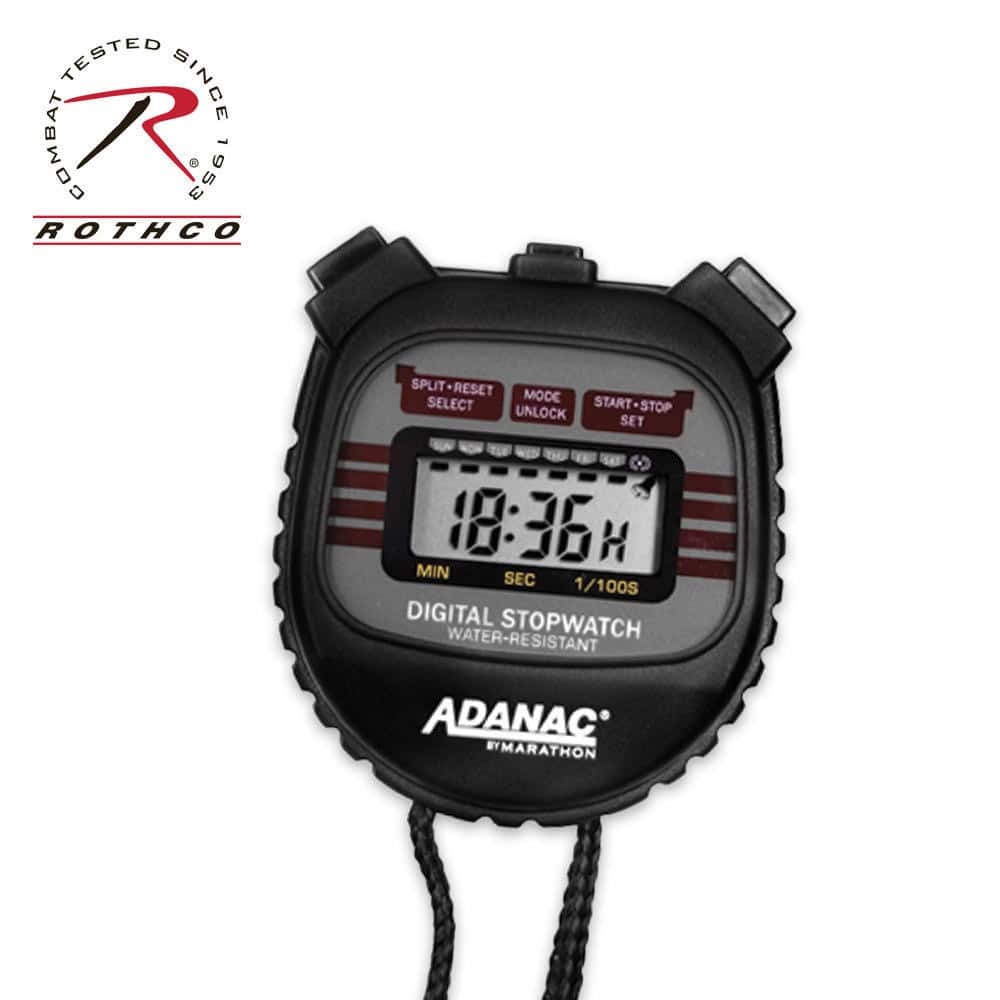 how to set a marathon digital watch