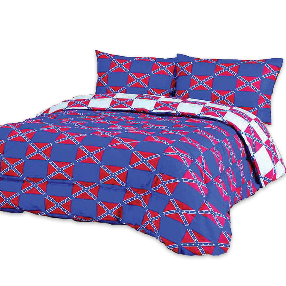 Rebel Flag Queen Sized Comforter Free Shipping