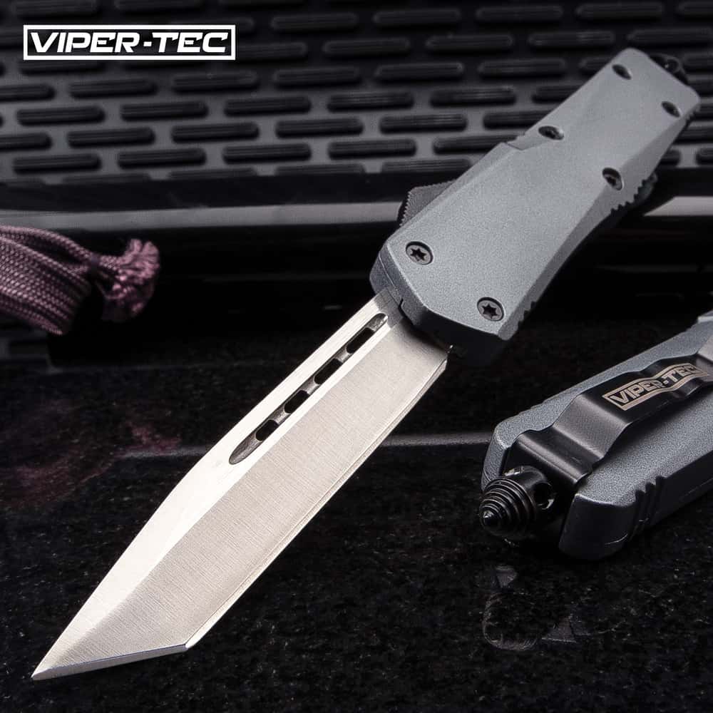 Ghost Series Grey Tanto Otf Knife Free Shipping