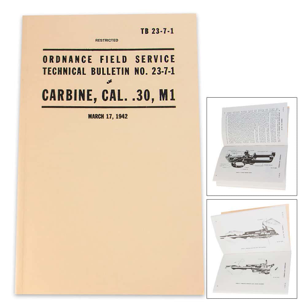 USMC Technical Manual .30 Cal Carbine M1