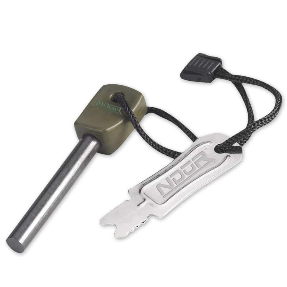 NDuR Fire Steel & Striker Large