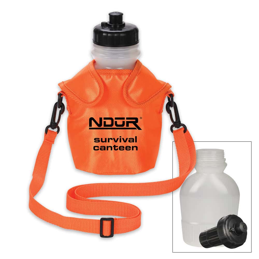 NDUR Survival Canteen Kit With Advanced Filter Free Shipping!
