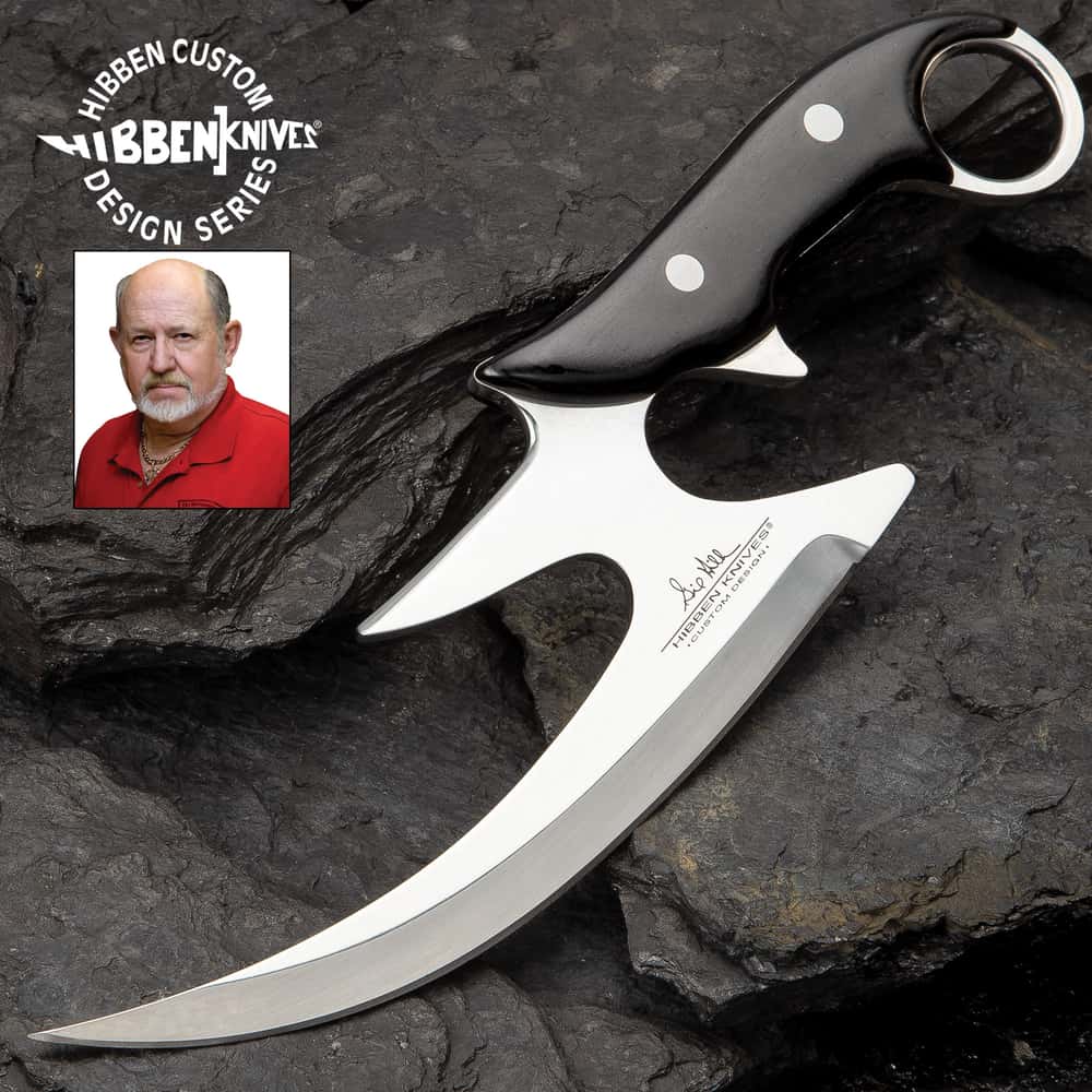 Gil Hibben Reaper Karambit Knife With Sheath Free Shipping