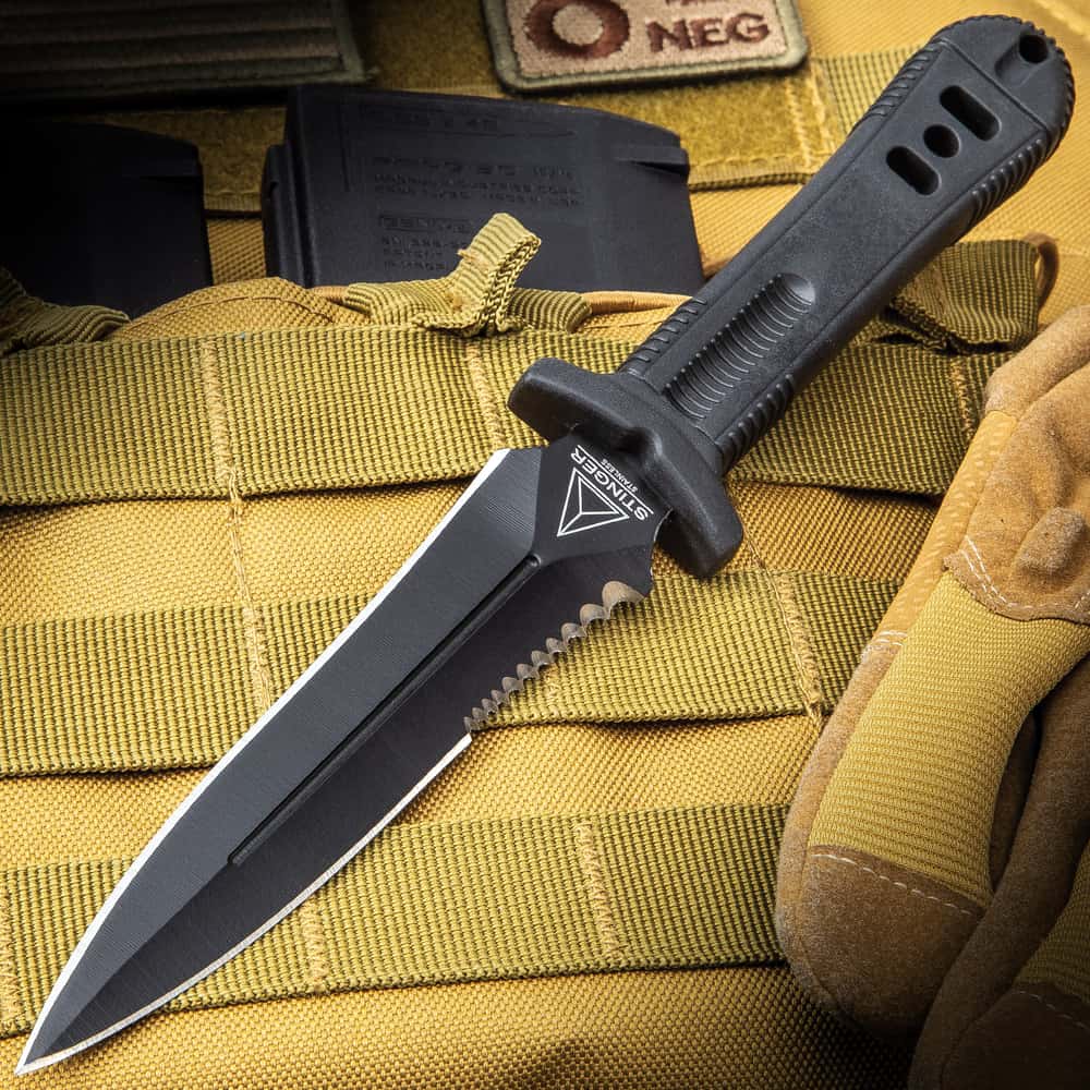 United Cutlery Special Agent Stinger Black Shoulder Free Shipping