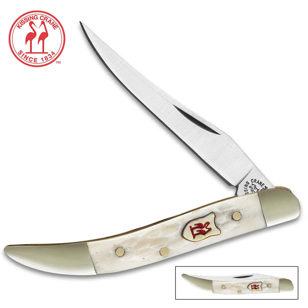 Kissing Crane Cottonfield Toothpick Pocket Knife