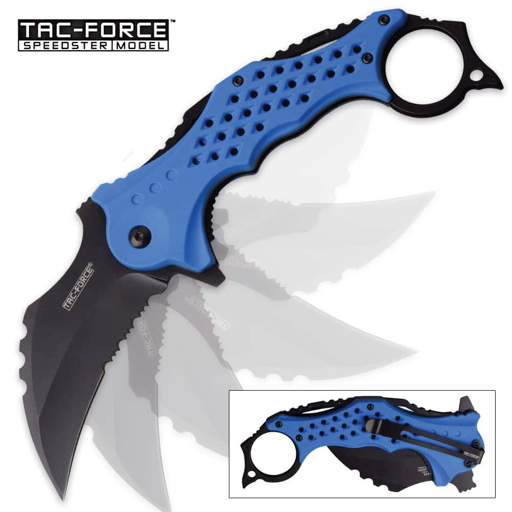 Tac Force Karambit Assisted Open Folding Tactical Pocket Knife My XXX