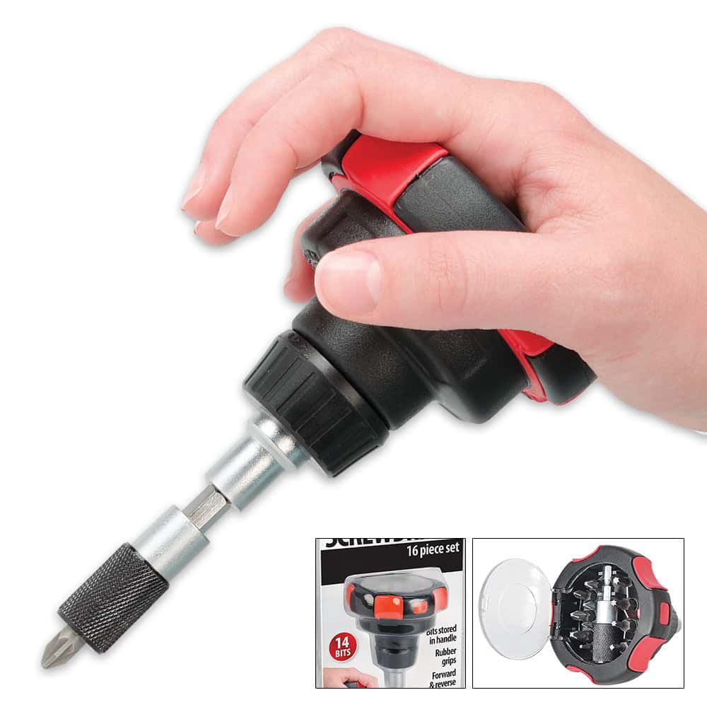 Easy Grip Screwdriver 16 PC Free Shipping!