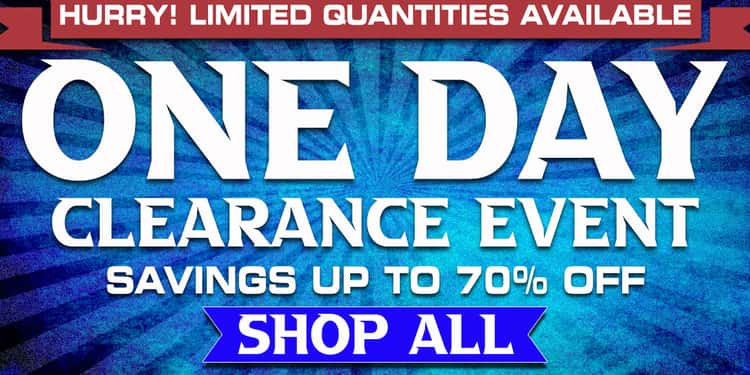 One Day Clearance Event