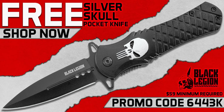 Defender-Xtreme Chain Keyring Mini Pocket EDC Knife Survival Stainless  Steel Silver