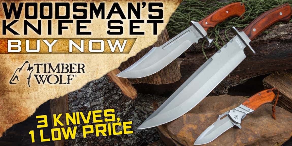 Woodsman’s Knife Set
