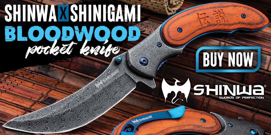 Shinwa Shinigami Bloodwood Pocket Knife