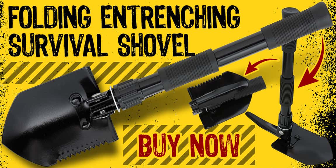 Folding Entrenching Survival Shovel Tool