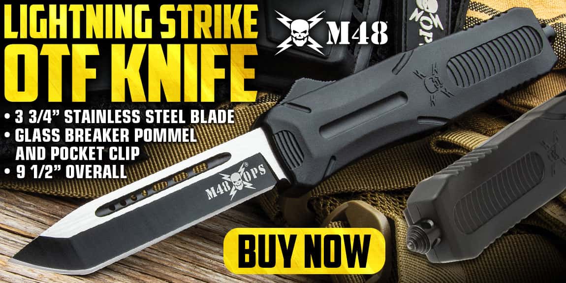 M48 Lightning Strike OTF Knife