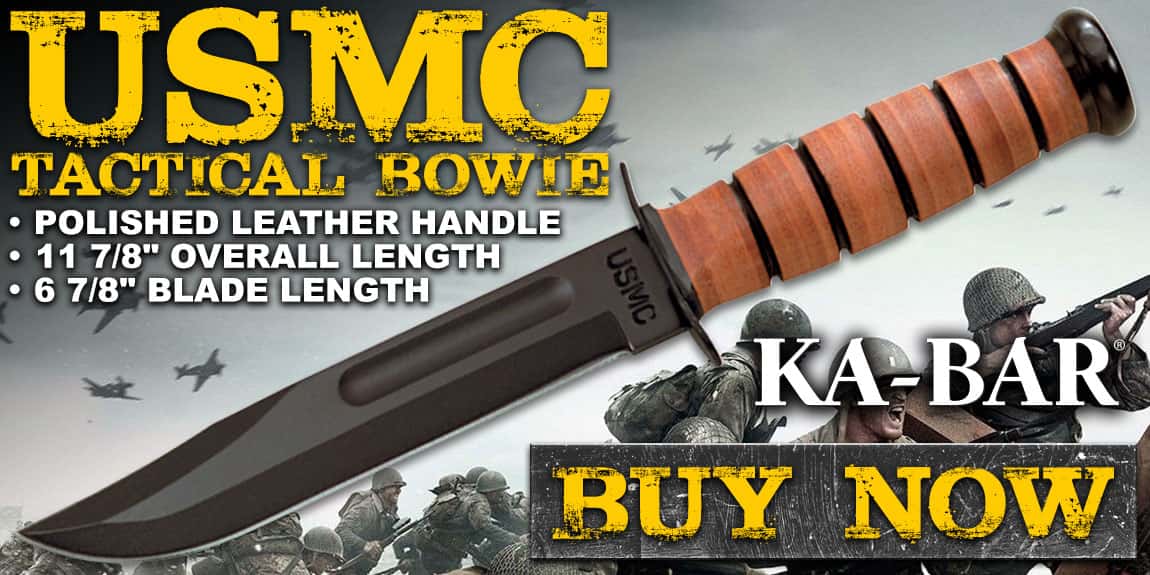 KA-BAR USMC Tactical Bowie Knife