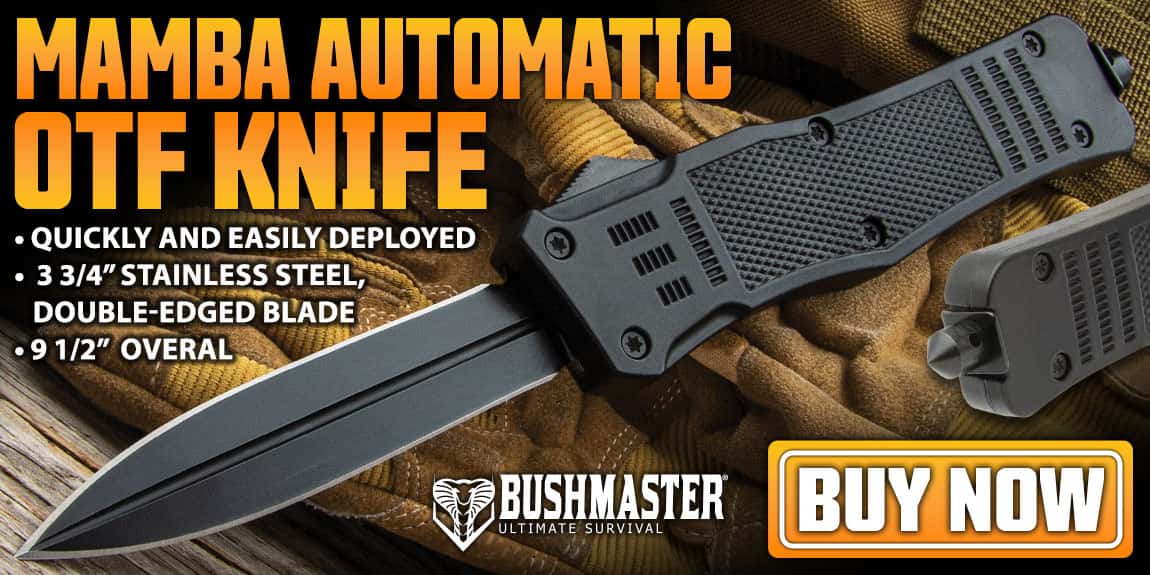 Bushmaster Mamba Automatic OTF Knife