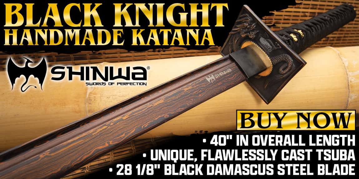 Shinwa Black Knight Handmade Katana