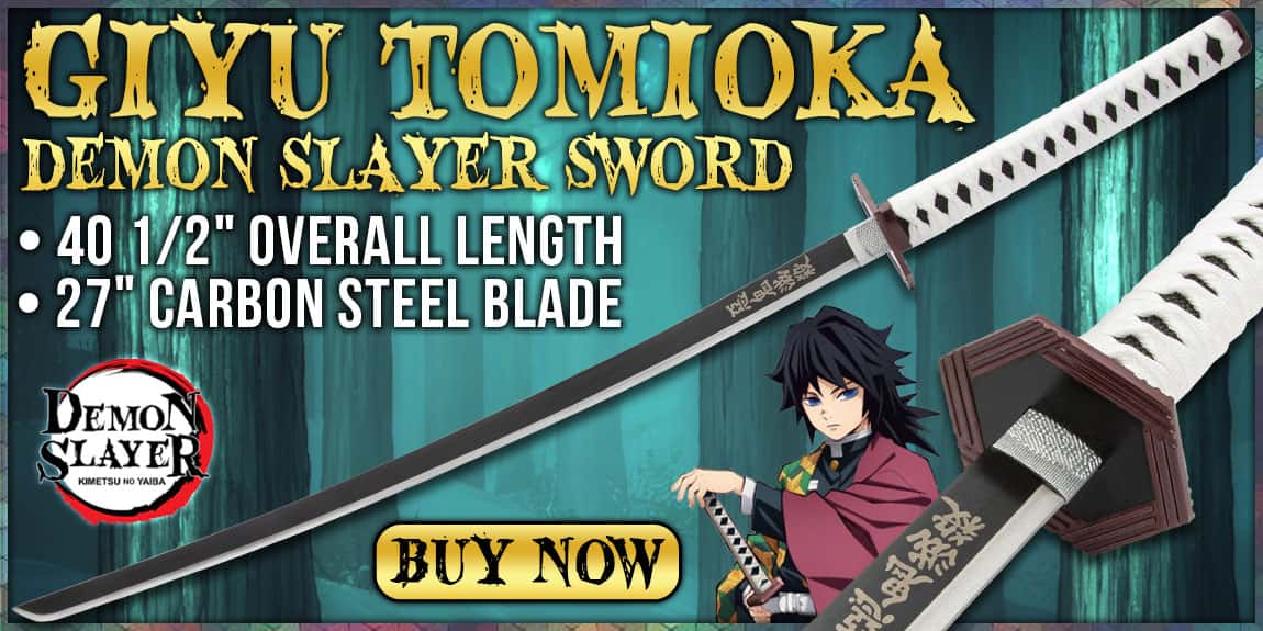 Giyu Tomioka Demon Slayer Sword