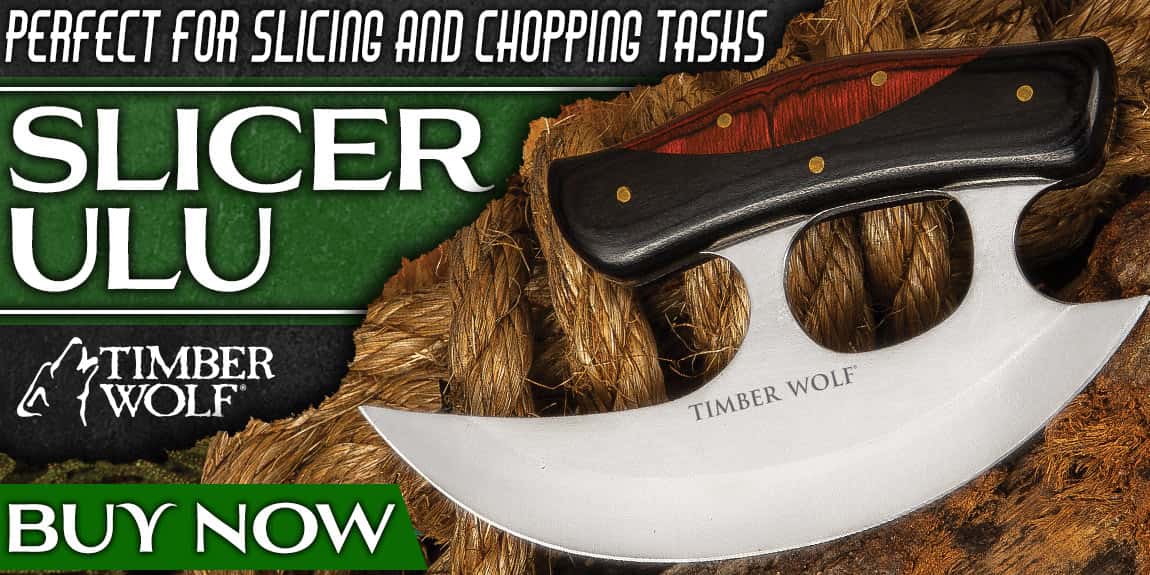 Timber Wolf Slicer Ulu Knife