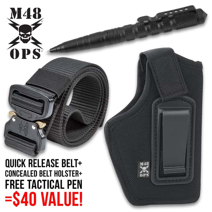 Conceal Carry Belt For Men TACNEX EDC Inner Belt Stiff Nylon Gun