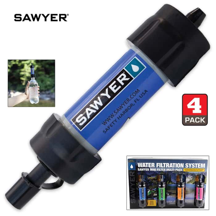 Sawyer Mini Water Filter Combo Pack Free Shipping!
