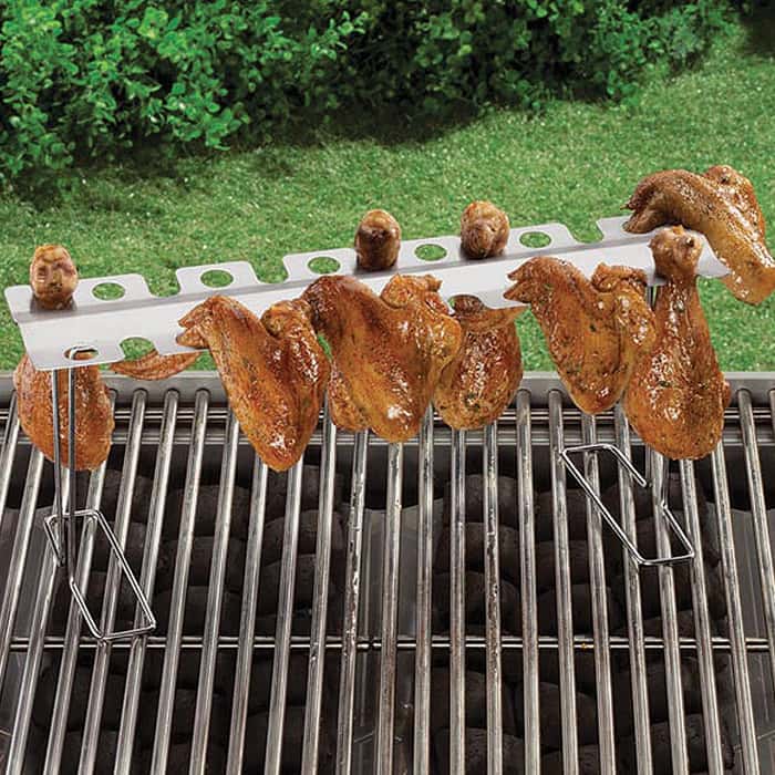 Smokin Grill Wing Rack
