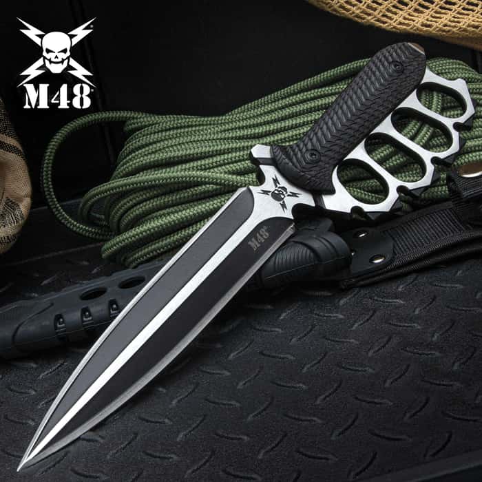 M48 Liberator Trench Knife With Sheath 2Cr13