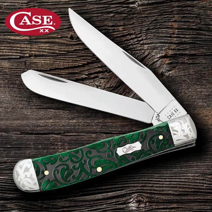 Case Heartleaf Trapper Pocket Knife Surgical Steel